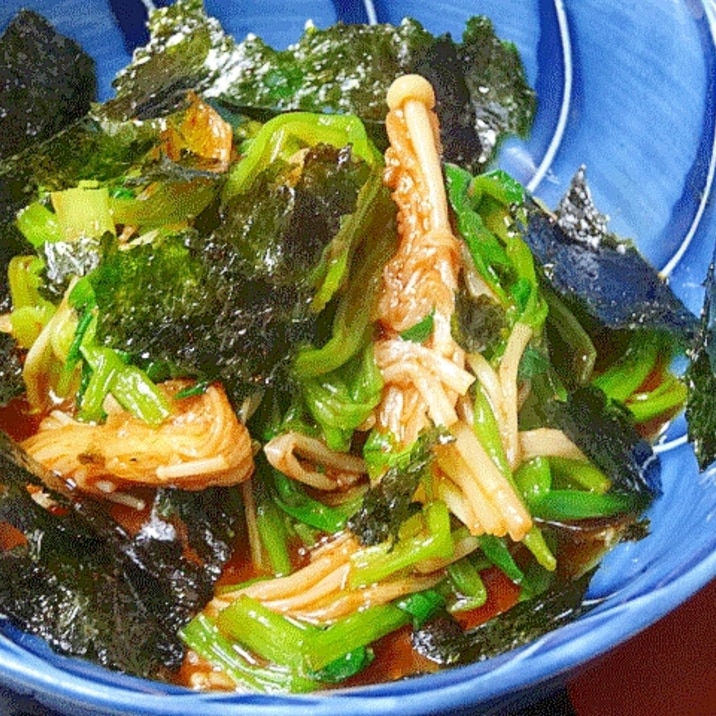 食感シャキシャキ☆ 「セリのナムル」